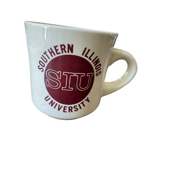 Vintage SIU Southern Illinois University Mug W.C. Bunting Ohio w/ Sticker School - Picture 1 of 8